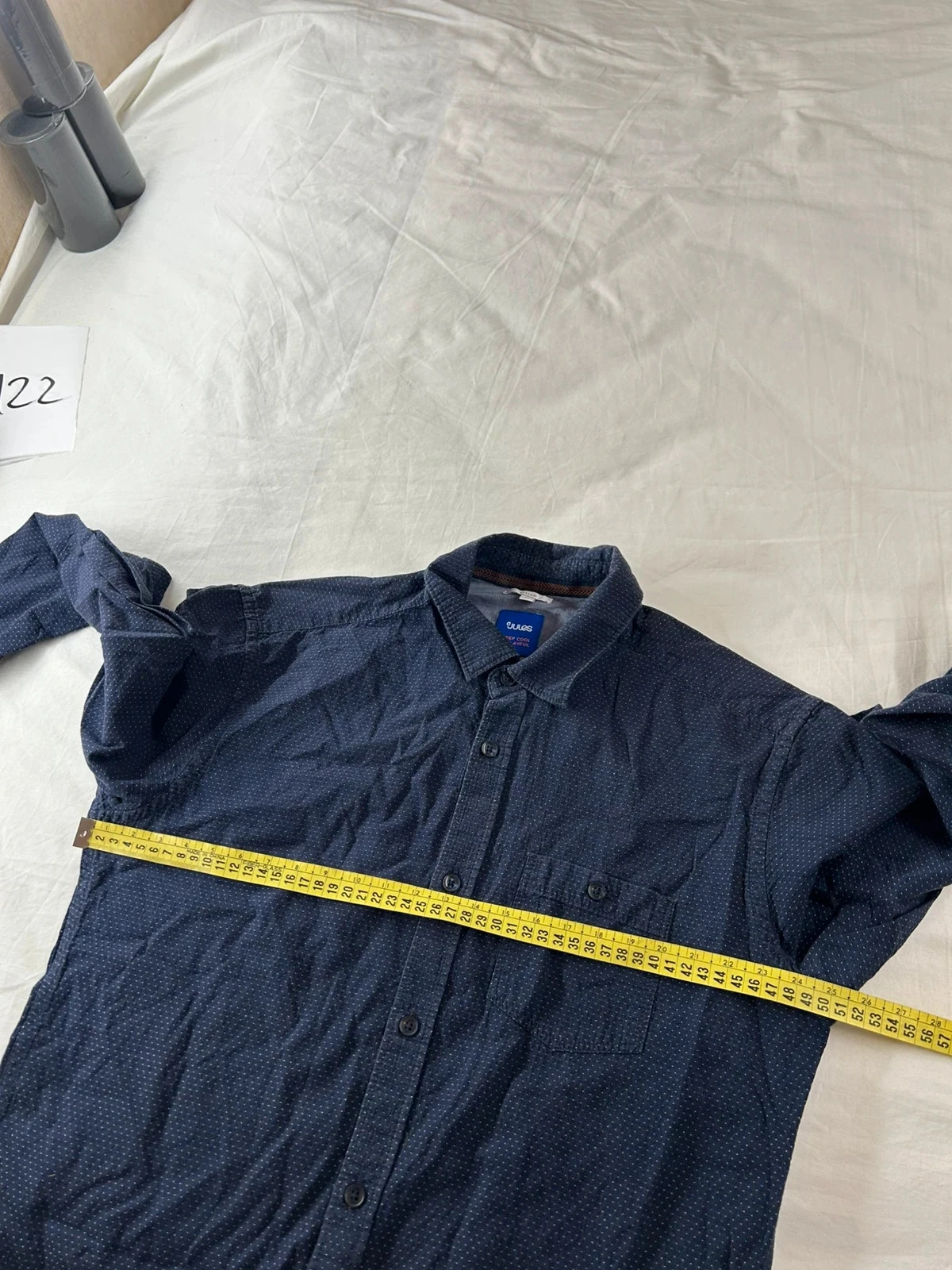 Jules Navy Blue Shirt – photo 9